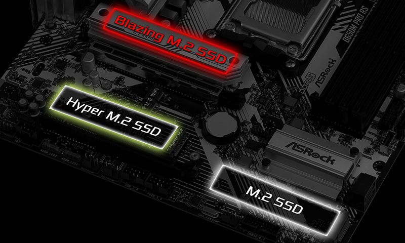 PCIe Gen5 Blazing M.2